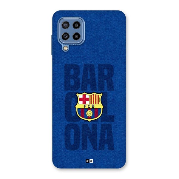 Barcelona Typography Back Case for Galaxy M32