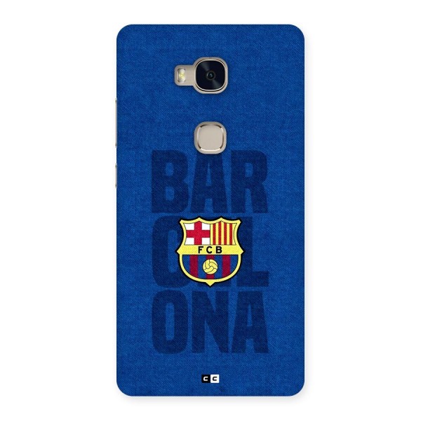 Barcelona Typography Back Case for Honor 5X