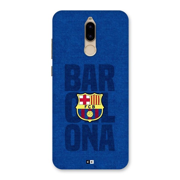 Barcelona Typography Back Case for Honor 9i