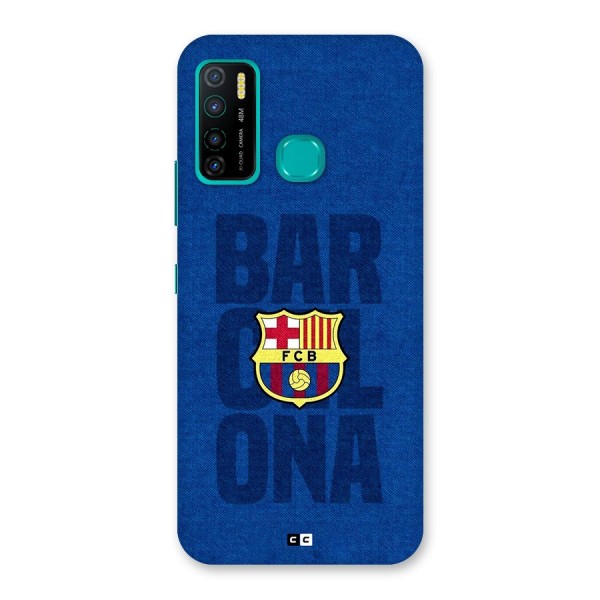 Barcelona Typography Back Case for Infinix Hot 9 Pro