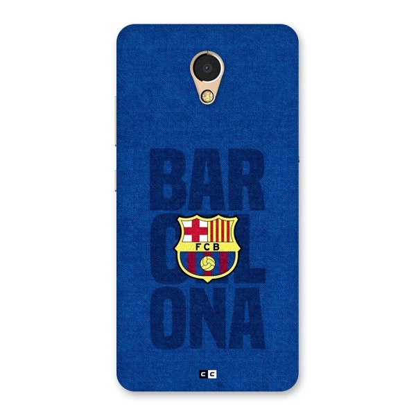 Barcelona Typography Back Case for Lenovo P2