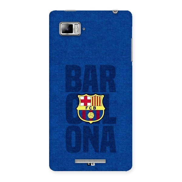 Barcelona Typography Back Case for Lenovo Vibe Z K910