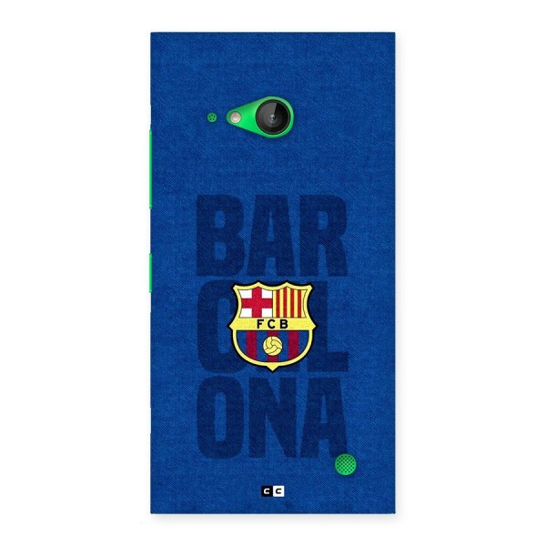 Barcelona Typography Back Case for Lumia 730