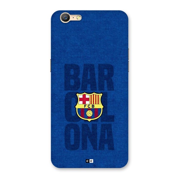 Barcelona Typography Back Case for Oppo A39