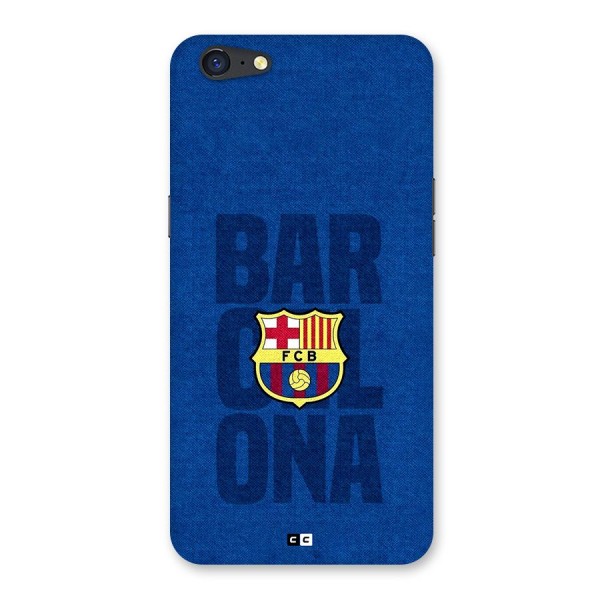 Barcelona Typography Back Case for Oppo A71