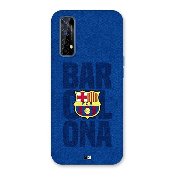 Barcelona Typography Back Case for Realme Narzo 20 Pro