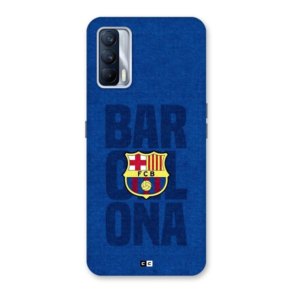 Barcelona Typography Back Case for Realme X7
