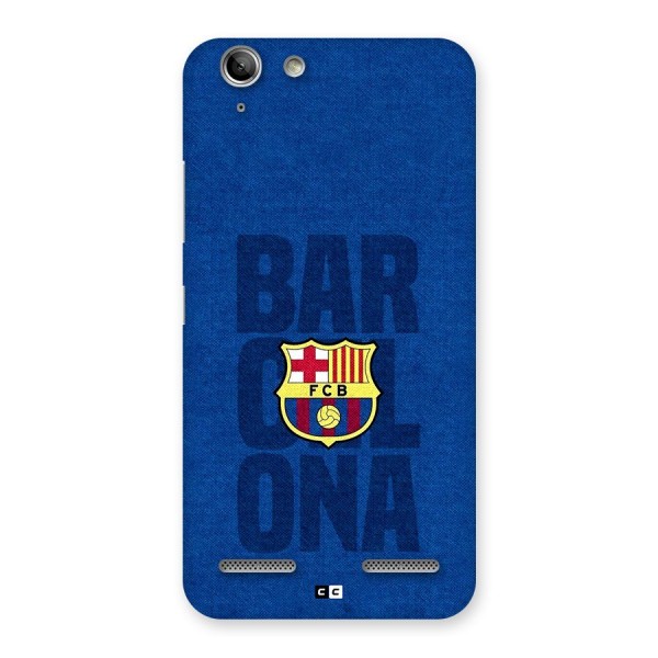 Barcelona Typography Back Case for Vibe K5