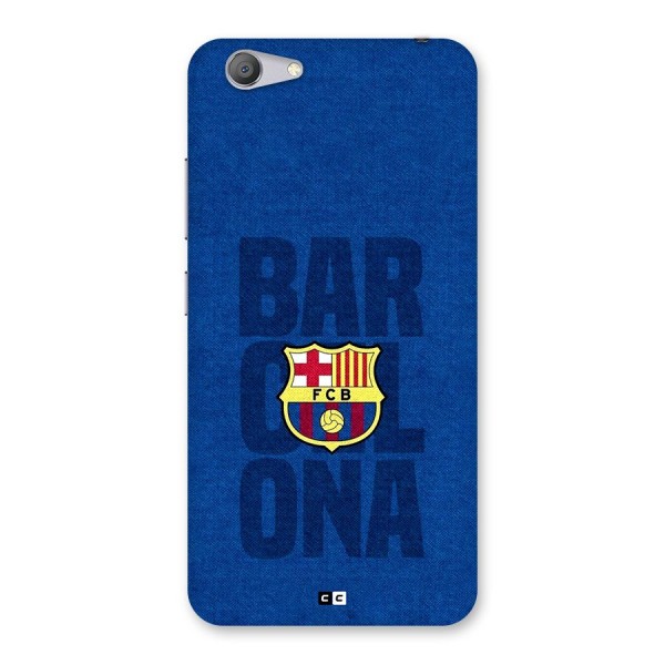 Barcelona Typography Back Case for Vivo Y53