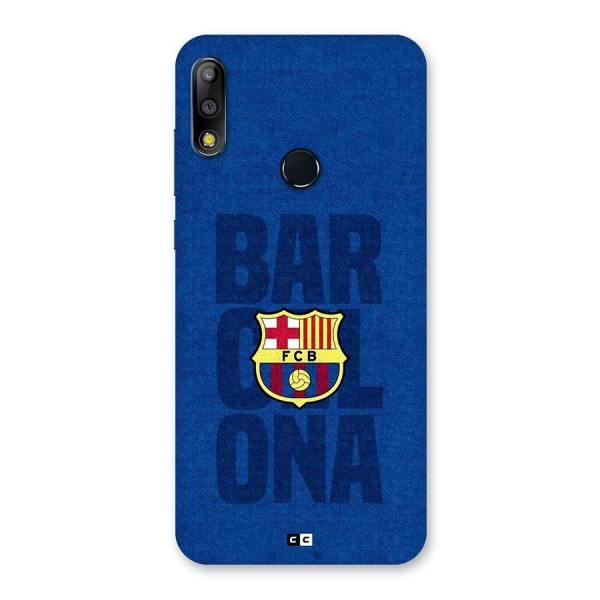Barcelona Typography Back Case for Zenfone Max Pro M2