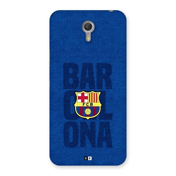Barcelona Typography Back Case for Zuk Z1