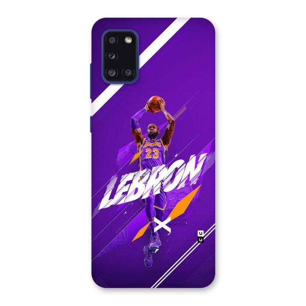 Basketball Star Back Case for Galaxy A31