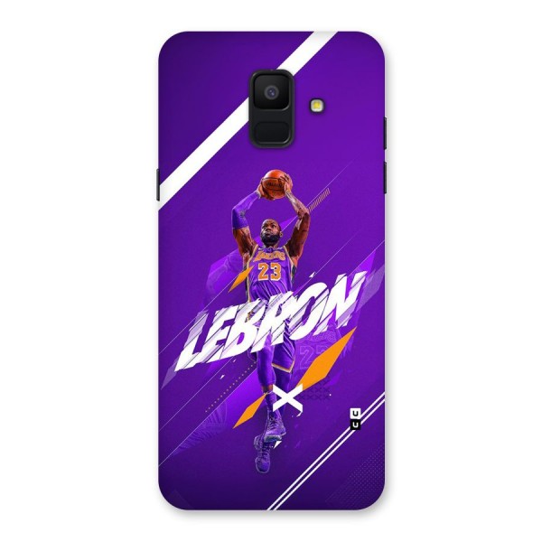 Basketball Star Back Case for Galaxy A6 (2018)