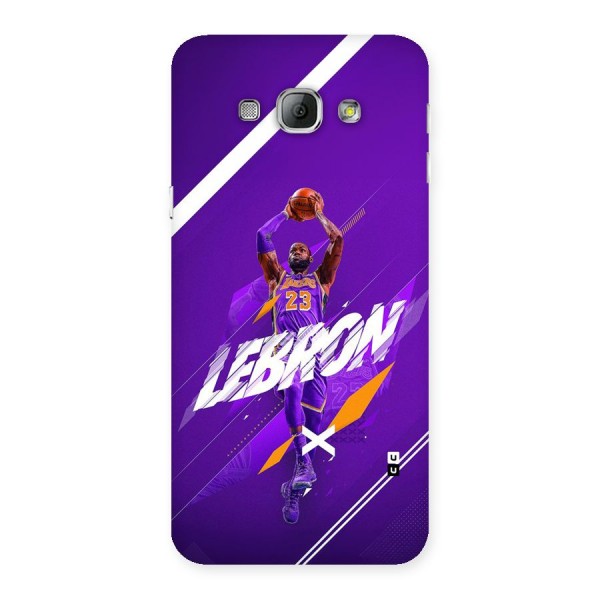 Basketball Star Back Case for Galaxy A8
