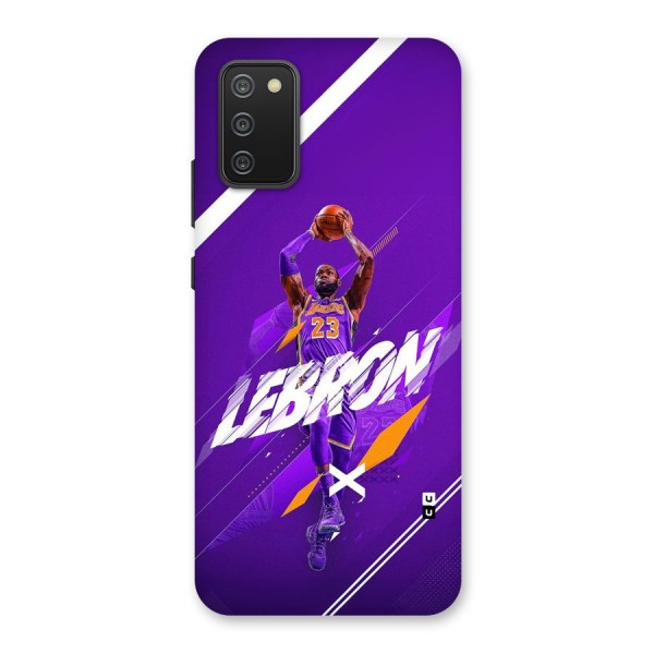 Basketball Star Back Case for Galaxy F02s