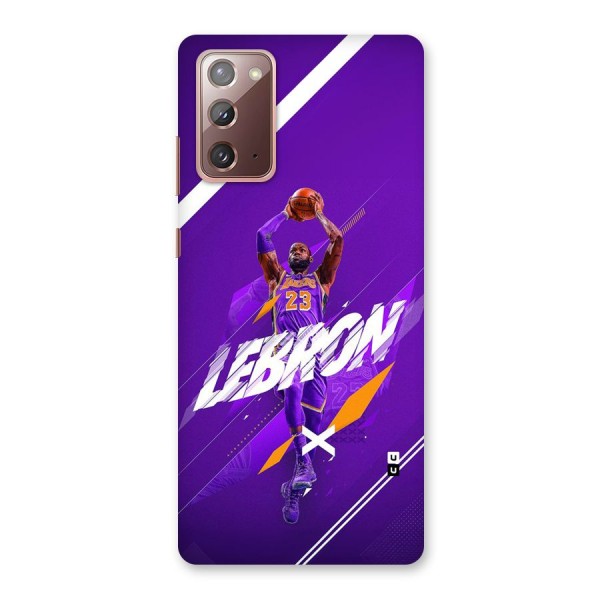 Basketball Star Back Case for Galaxy Note 20