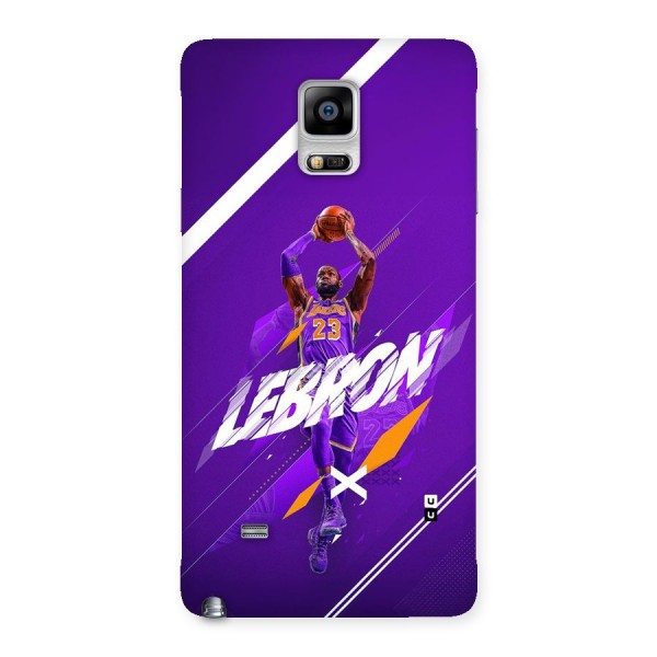 Basketball Star Back Case for Galaxy Note 4