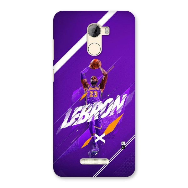 Basketball Star Back Case for Gionee A1 LIte