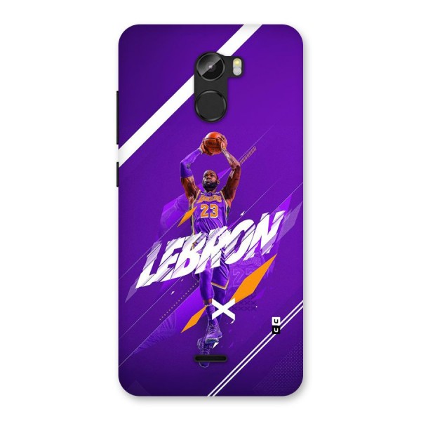 Basketball Star Back Case for Gionee X1