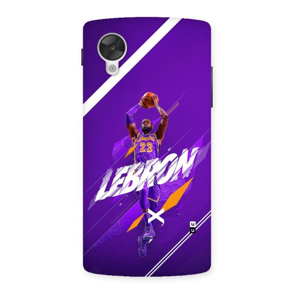 Basketball Star Back Case for Google Nexus 5