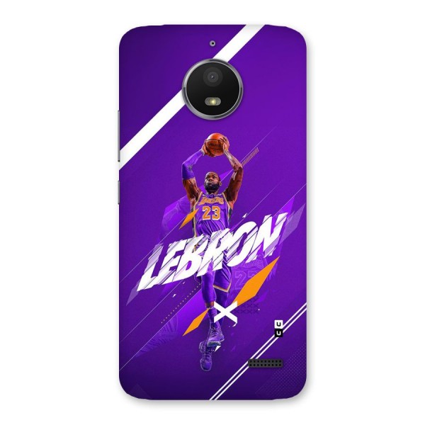 Basketball Star Back Case for Moto E4