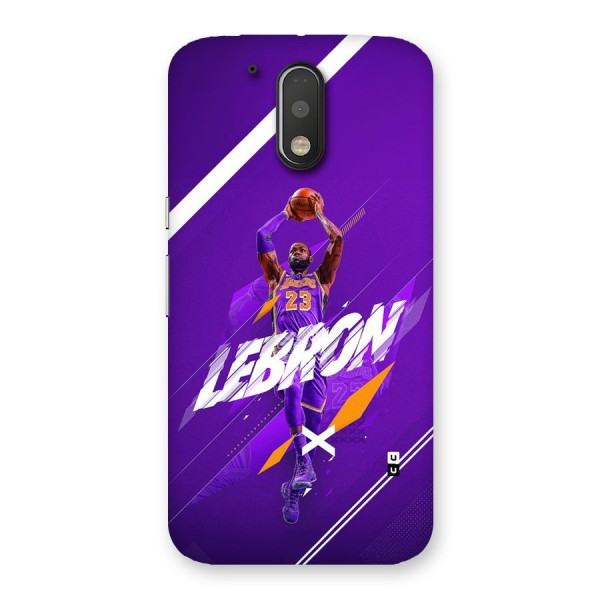 Basketball Star Back Case for Moto G4