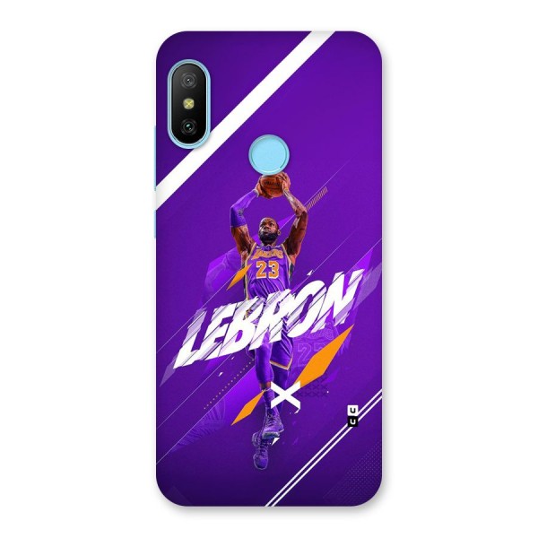 Basketball Star Back Case for Redmi 6 Pro