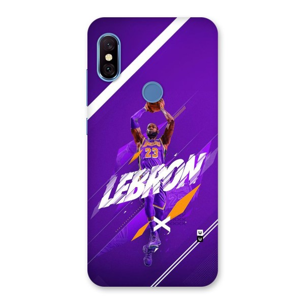 Basketball Star Back Case for Redmi Note 6 Pro