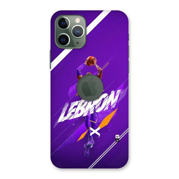 Basketball Star Back Case for iPhone 11 Pro Logo Cut