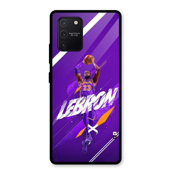 Basketball Star Glass Back Case for Galaxy S10 Lite