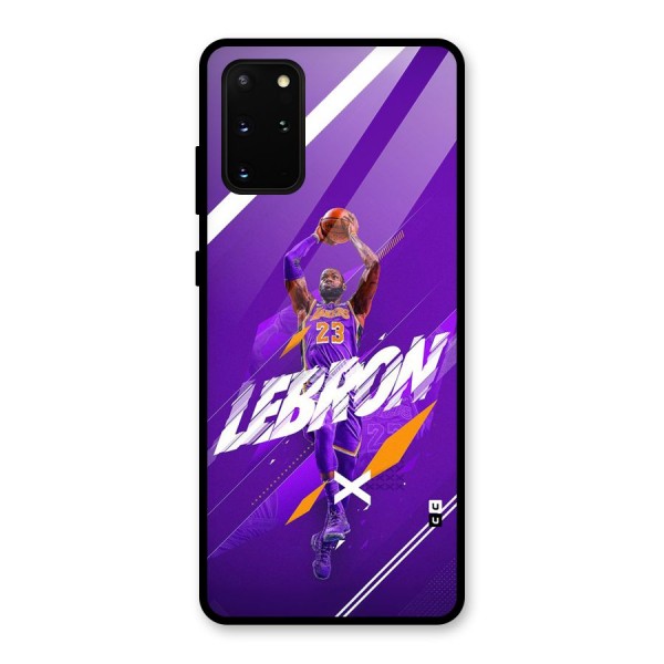 Basketball Star Glass Back Case for Galaxy S20 Plus