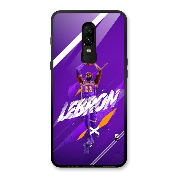 Basketball Star Glass Back Case for OnePlus 6