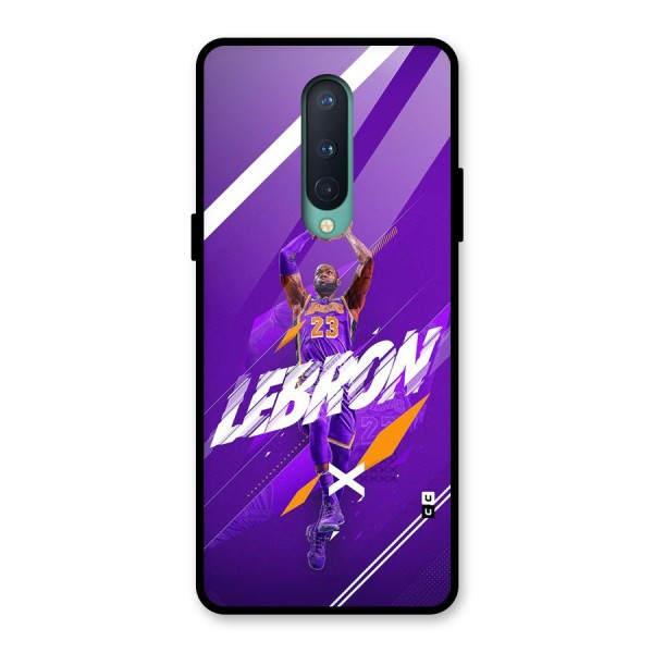 Basketball Star Glass Back Case for OnePlus 8