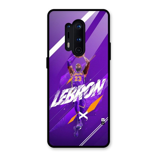 Basketball Star Glass Back Case for OnePlus 8 Pro