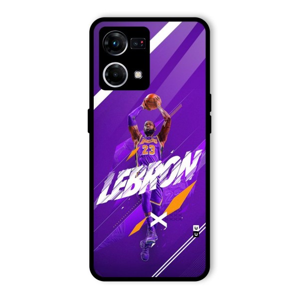 Basketball Star Glass Back Case for Oppo F21 Pro 4G