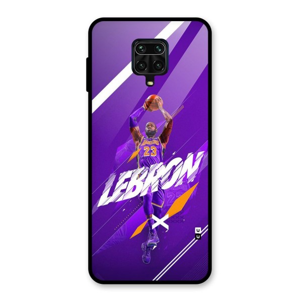 Basketball Star Glass Back Case for Poco M2 Pro