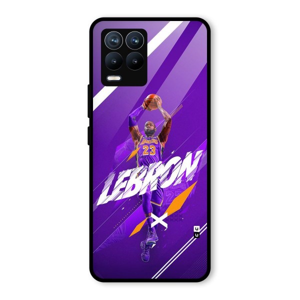 Basketball Star Glass Back Case for Realme 8 Pro