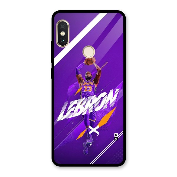 Basketball Star Glass Back Case for Redmi Note 5 Pro