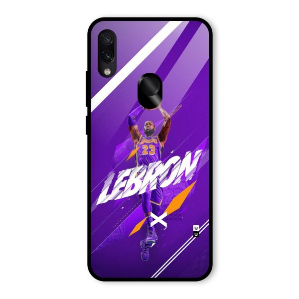 Basketball Star Glass Back Case for Redmi Note 7