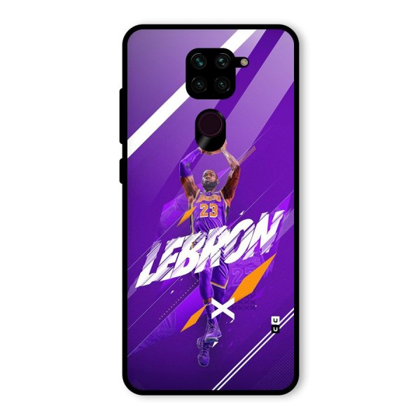 Basketball Star Glass Back Case for Redmi Note 9