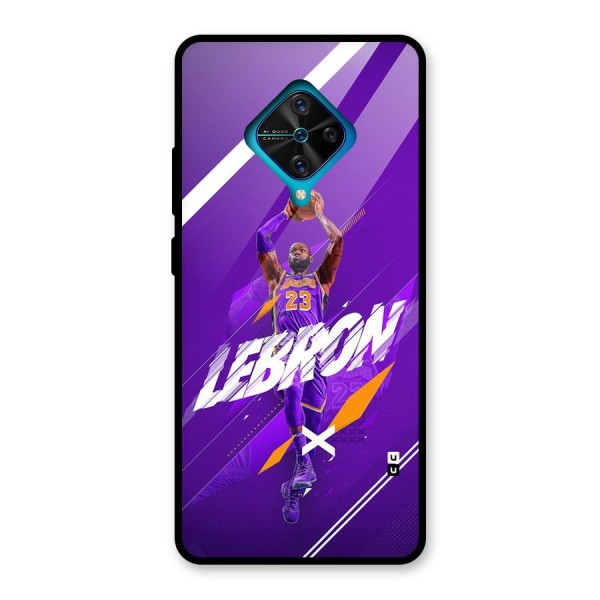 Basketball Star Glass Back Case for Vivo S1 Pro