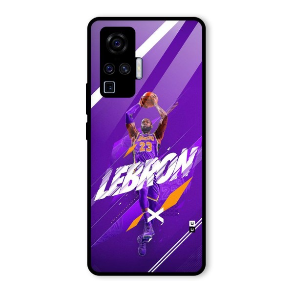 Basketball Star Glass Back Case for Vivo X50 Pro