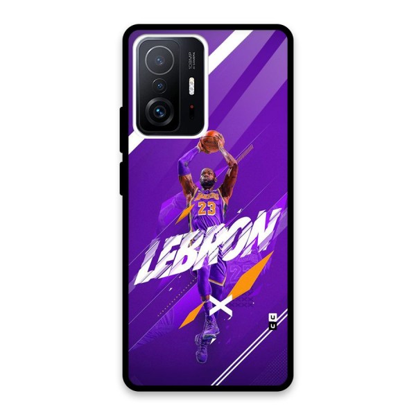 Basketball Star Glass Back Case for Xiaomi 11T Pro