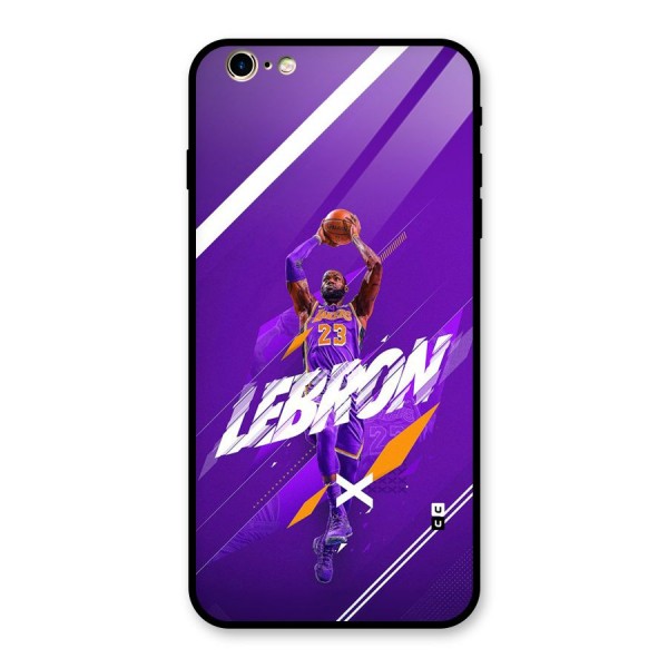 Basketball Star Glass Back Case for iPhone 6 Plus 6S Plus