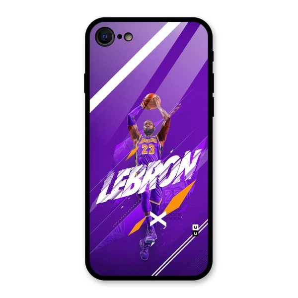 Basketball Star Glass Back Case for iPhone SE 2020