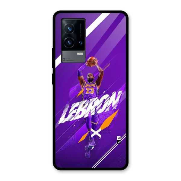 Basketball Star Glass Back Case for iQOO 9 5G