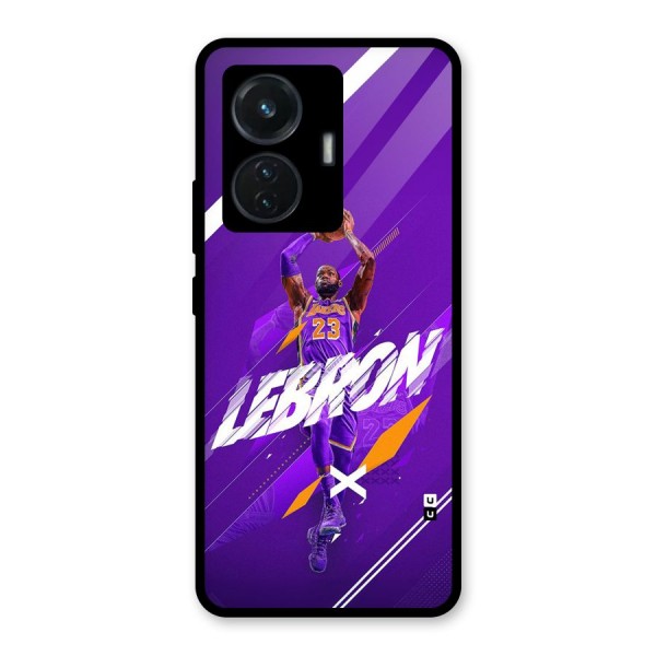 Basketball Star Glass Back Case for iQOO Z6 44W