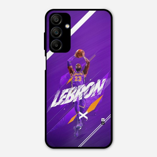 Basketball Star Metal Back Case for Galaxy A15 5G
