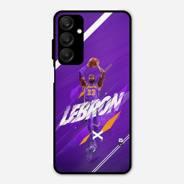 Basketball Star Metal Back Case for Galaxy A25 5G