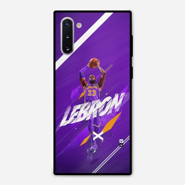 Basketball Star Metal Back Case for Galaxy Note 10